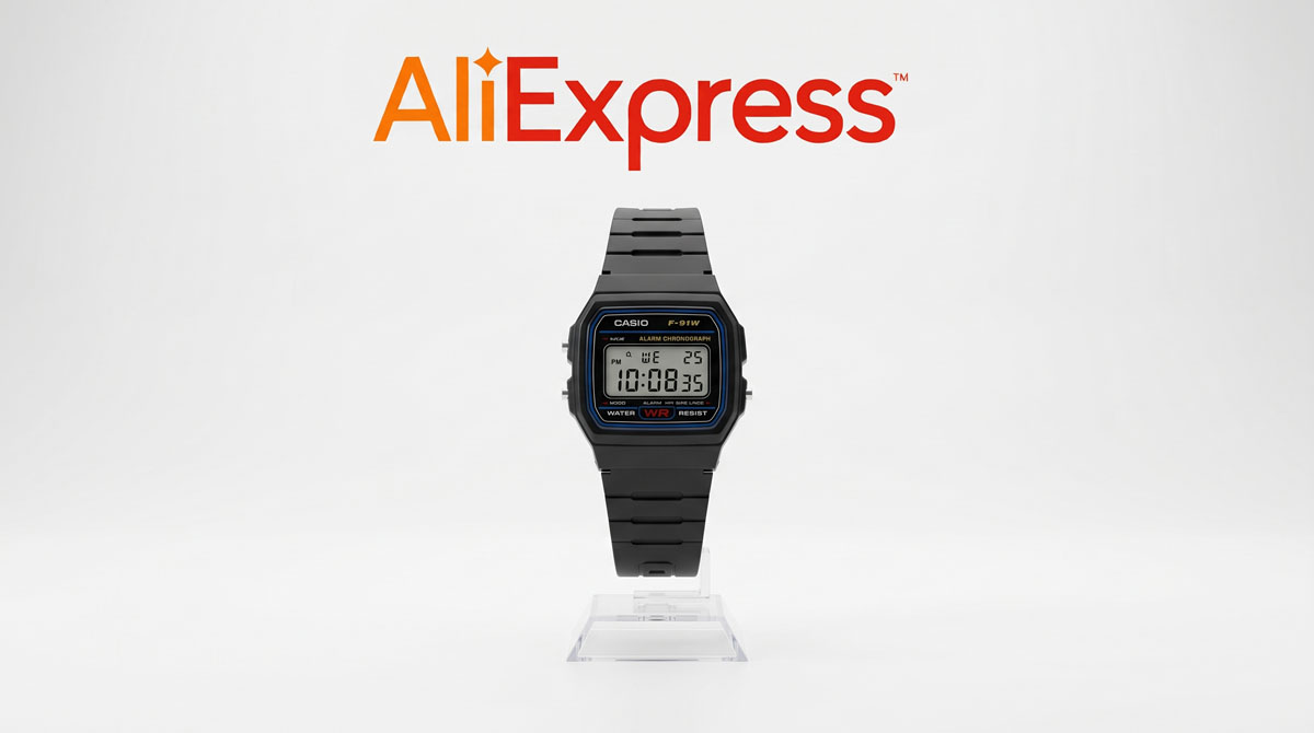 Casio F-91W AliExpress پر خریدیں: پاکستانی خریداروں کے لیے رہنما