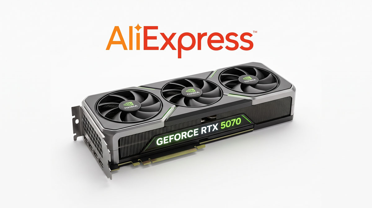 NVIDIA GeForce RTX 5070 on AliExpress Pakistan